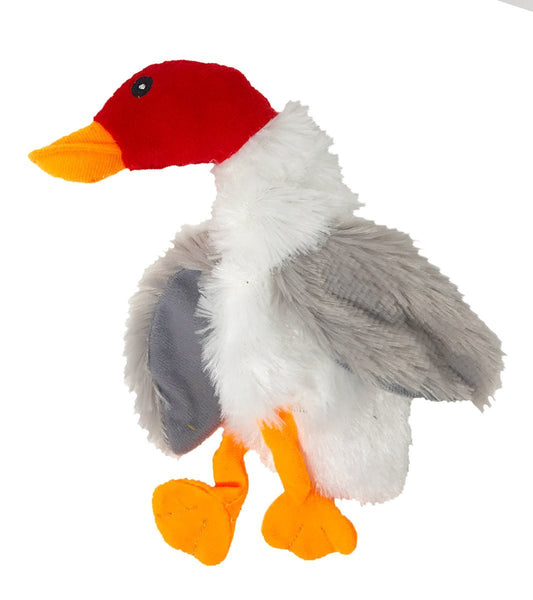 Retrieverworx 9" Duck White Crinkle Dog Toy