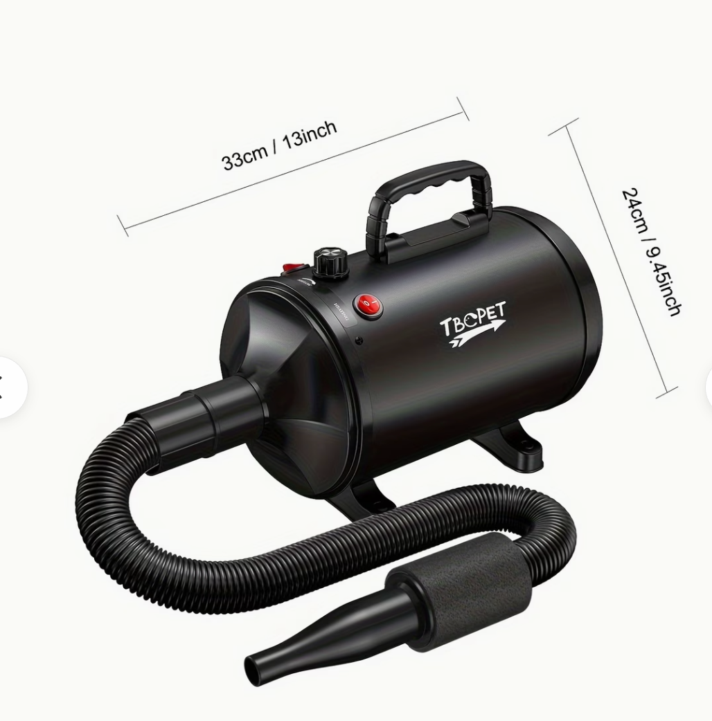 Compact High-Powered Pet Hair Dryer