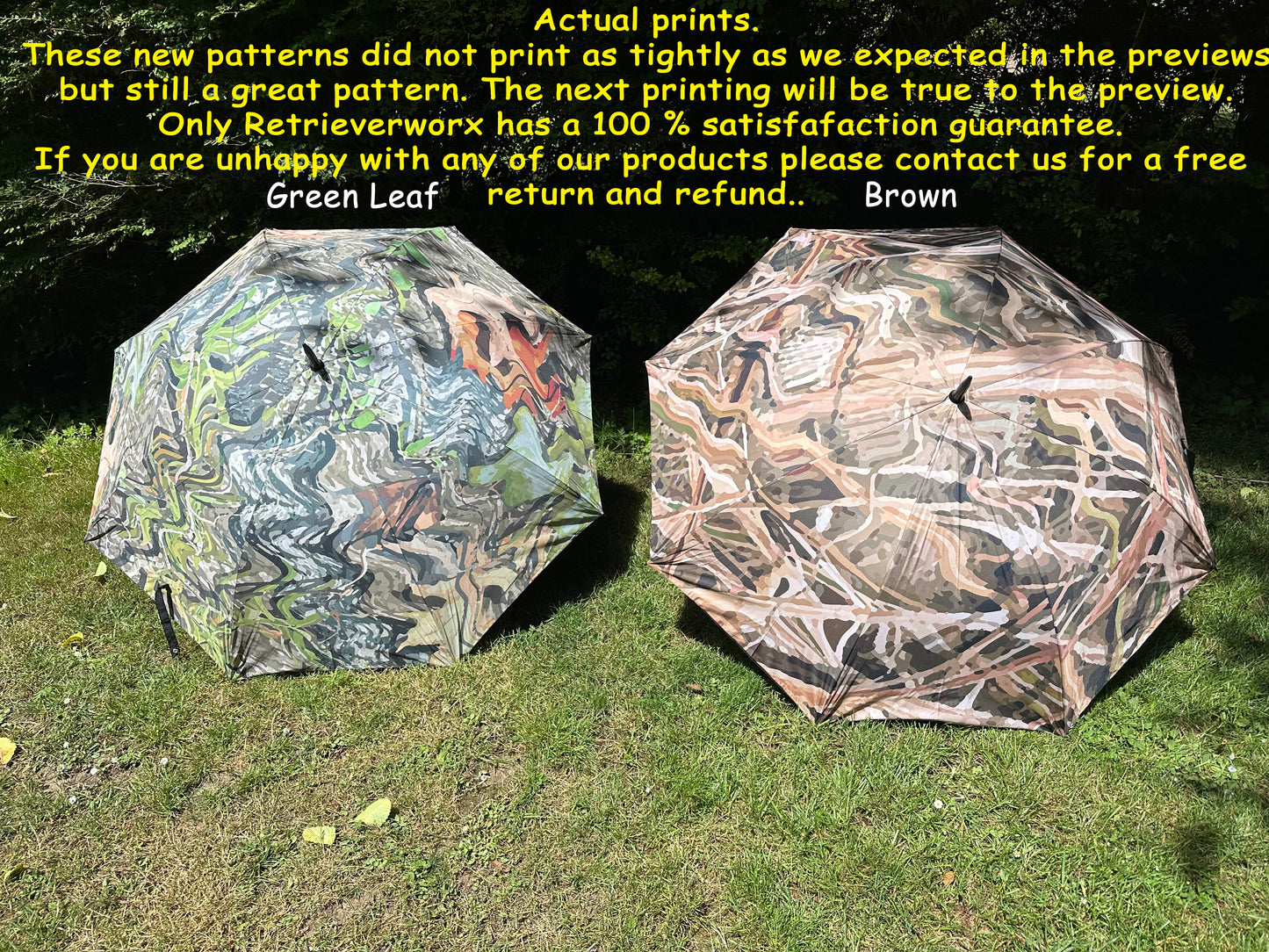 Camo Umbrellas