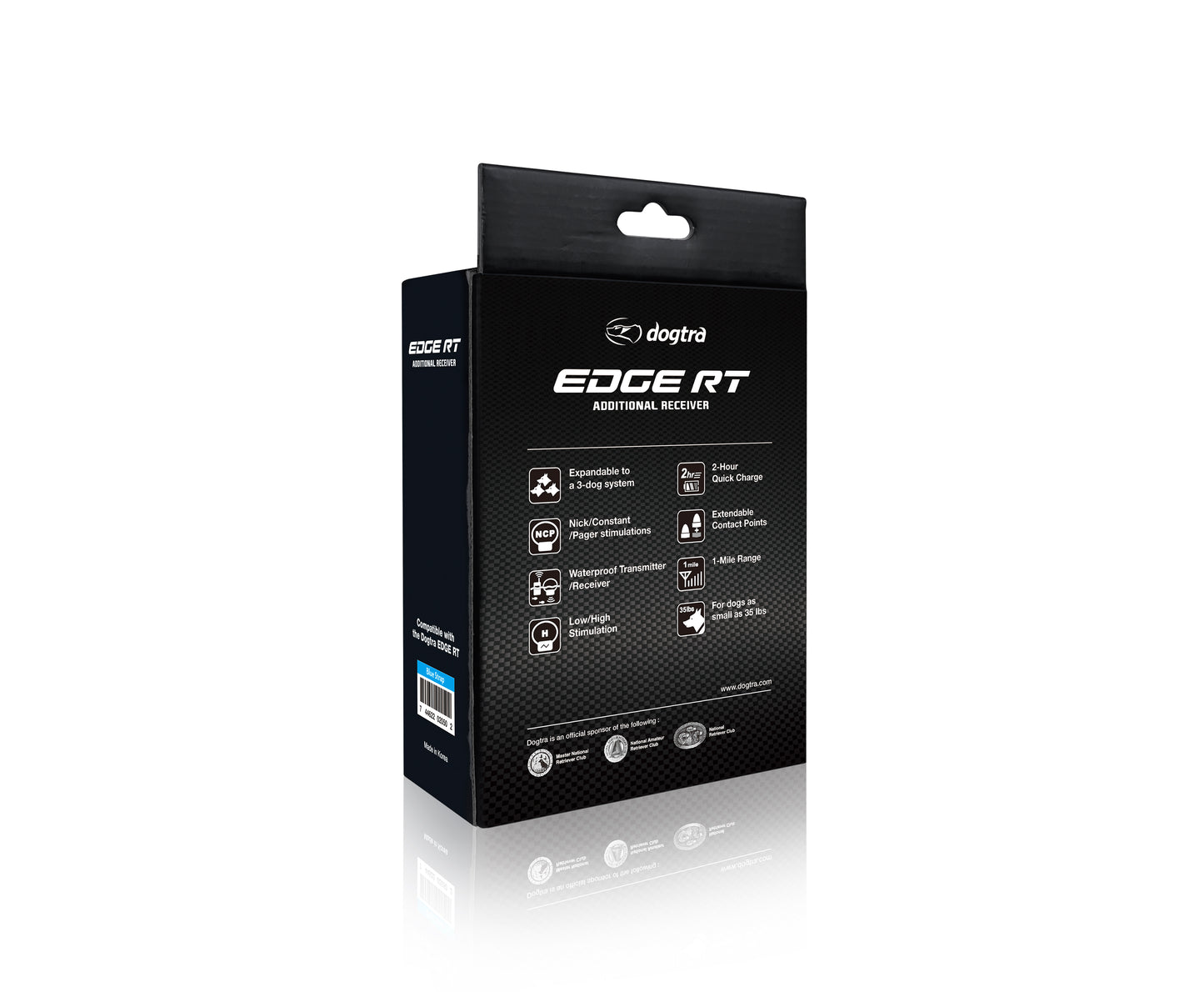 Retrieverworx Dogtra Edge RT additional ecollar for retriever training