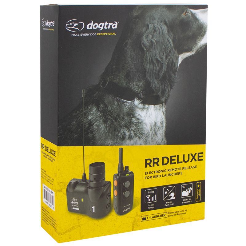 Retrieverworx Dogtra RR Deluxe electronic bird launcher  remote release for retriever training