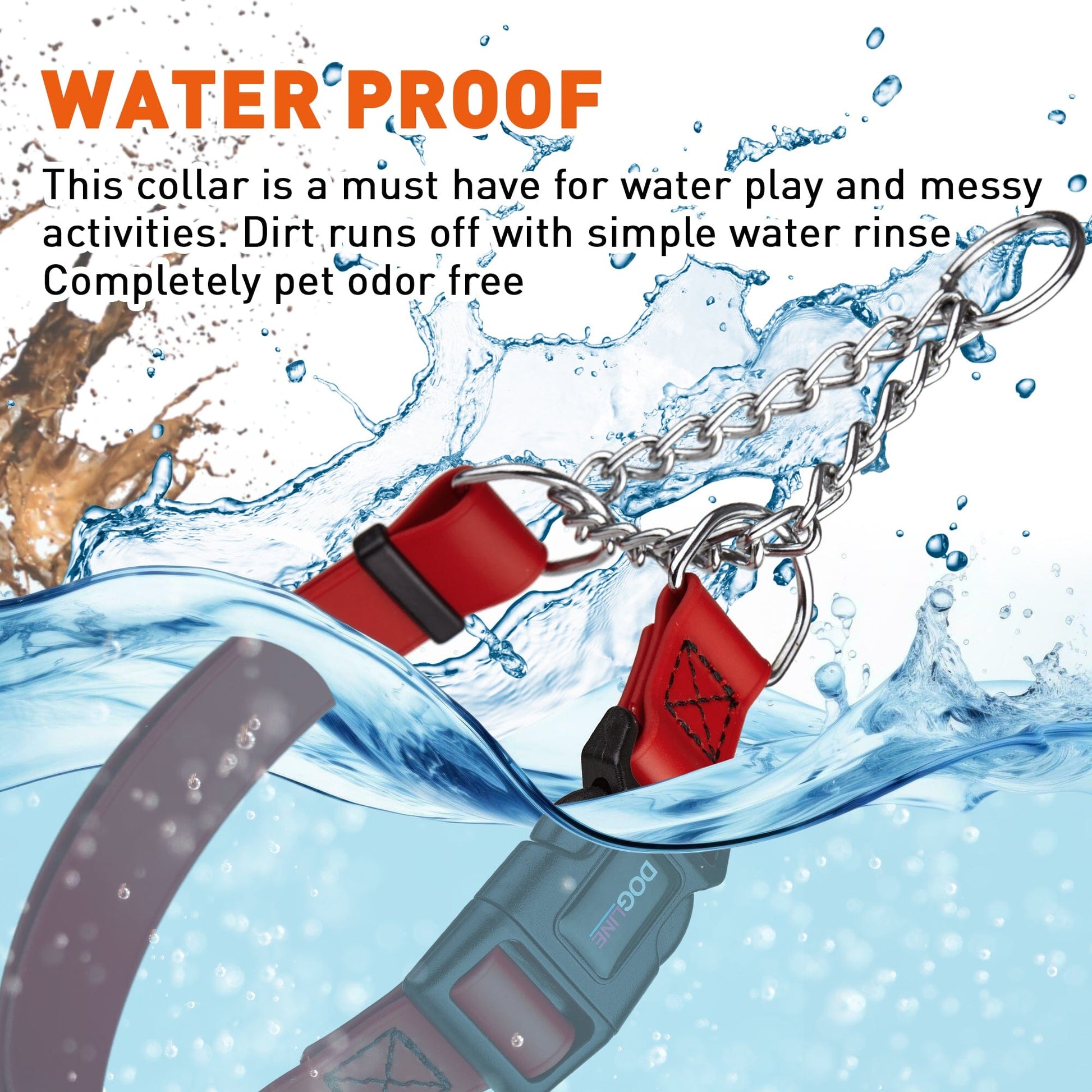 Martingale Collar with Quick Release Buckle waterproof