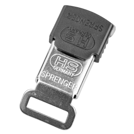 Flat Collar Herm Sprenger - ClicLock Safety Fastener for Flat-Style Collars - Stainless Steel