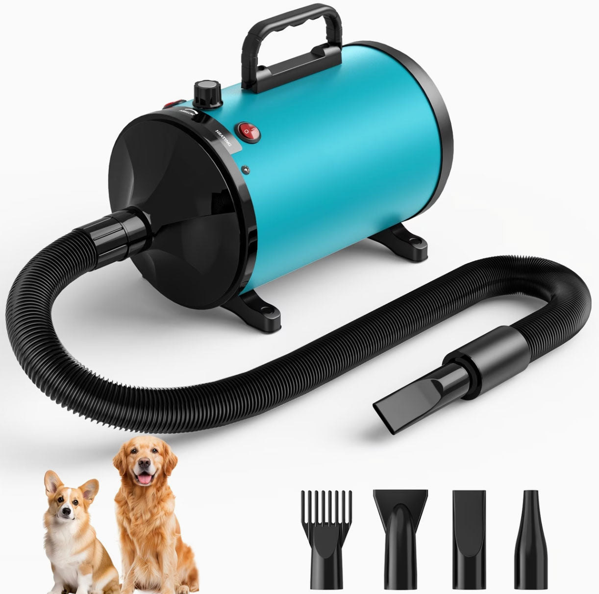 Compact High-Powered Pet Hair Dryer