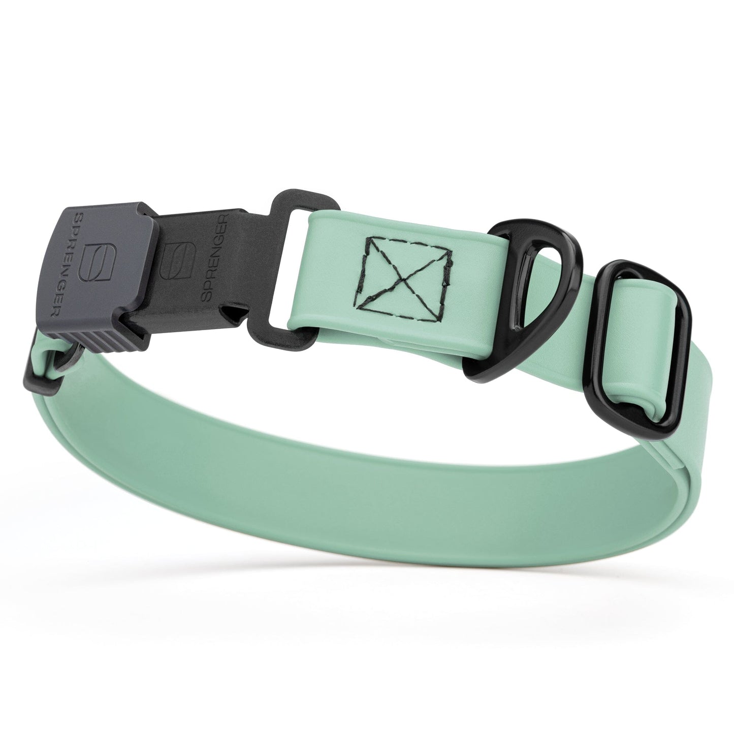 Dogline Biothane Waterproof Dog Collar with Herm Sprenger Stainless Steel Quick Release Buckle