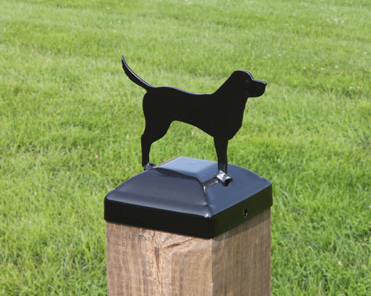 Hand made 6X6 Labrador Retriever Post Cap (5.5 x 5.5 Post Size) Veteran Made 🇺🇸