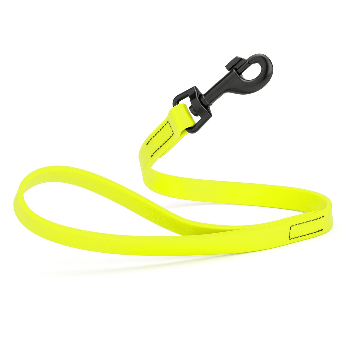Biothane 2 Ft Traffic Lead Neon Yellow