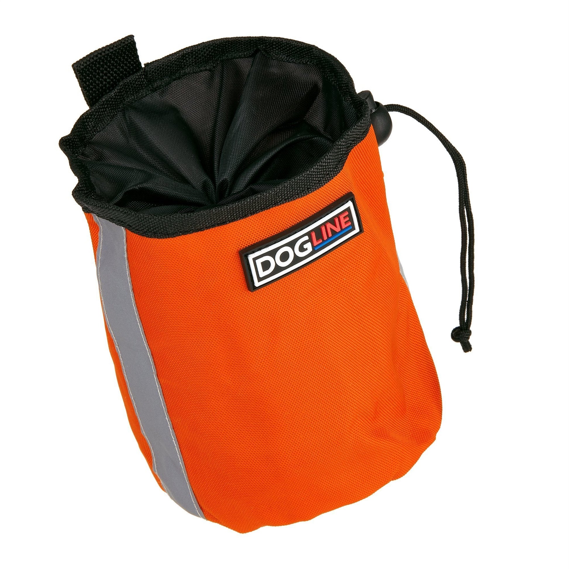 Dog treat bag orange