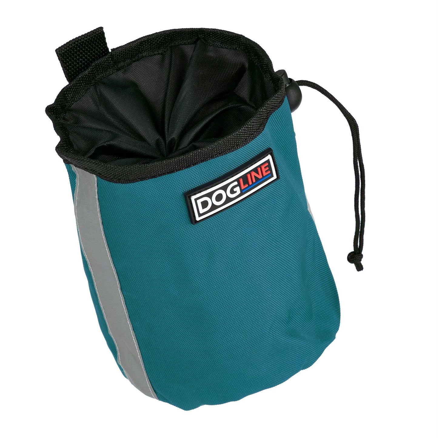 Dog treat bag teal