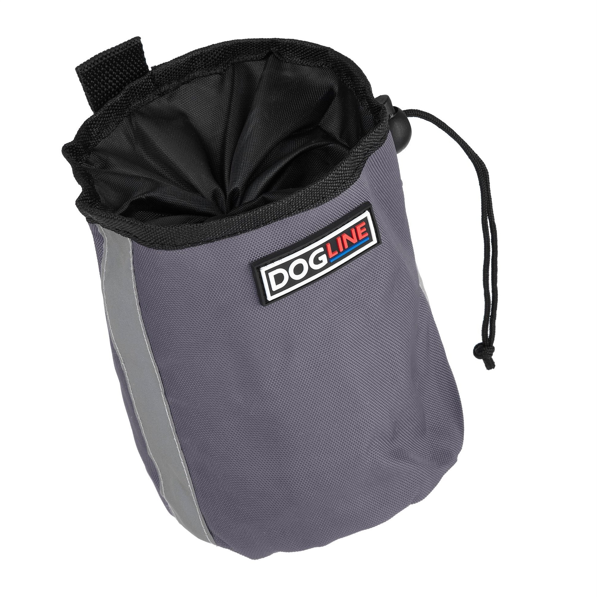 Dog treat bag gray
