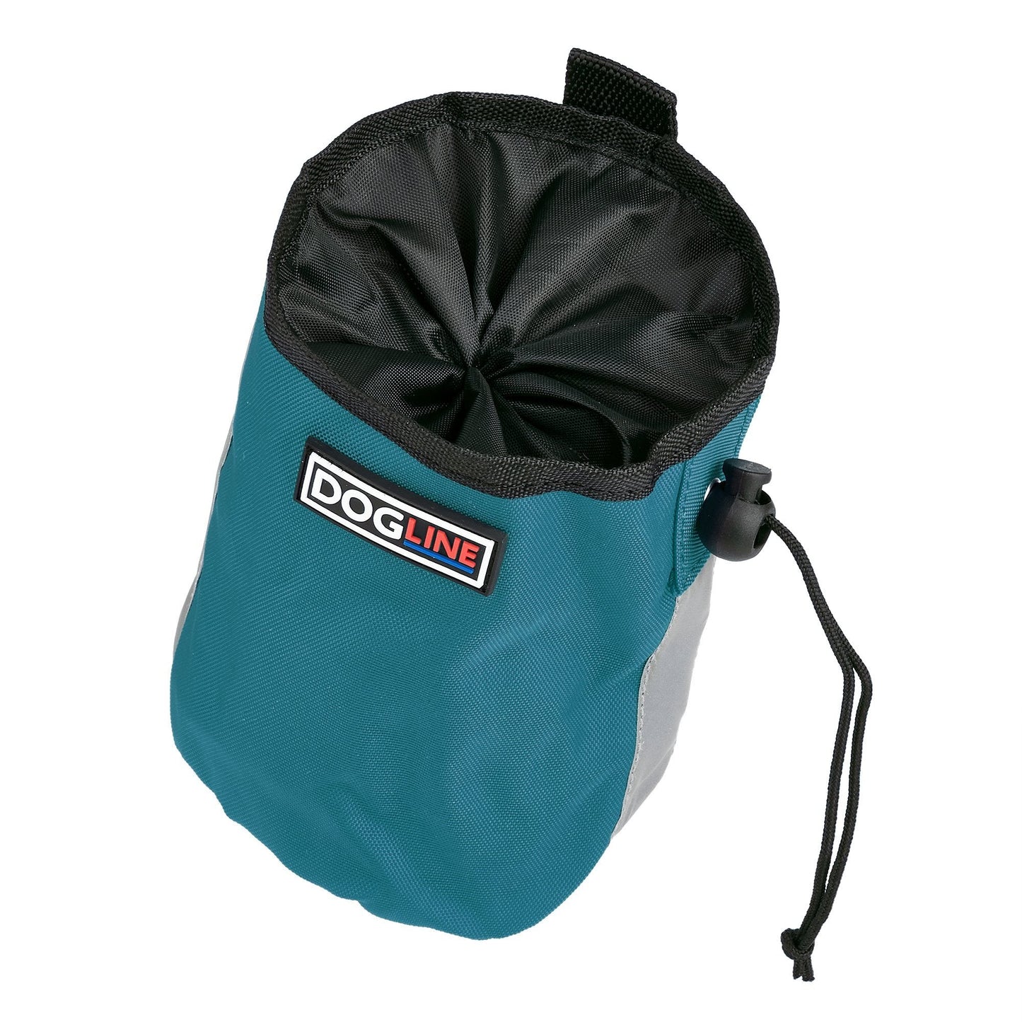 Dog treat bag teal
