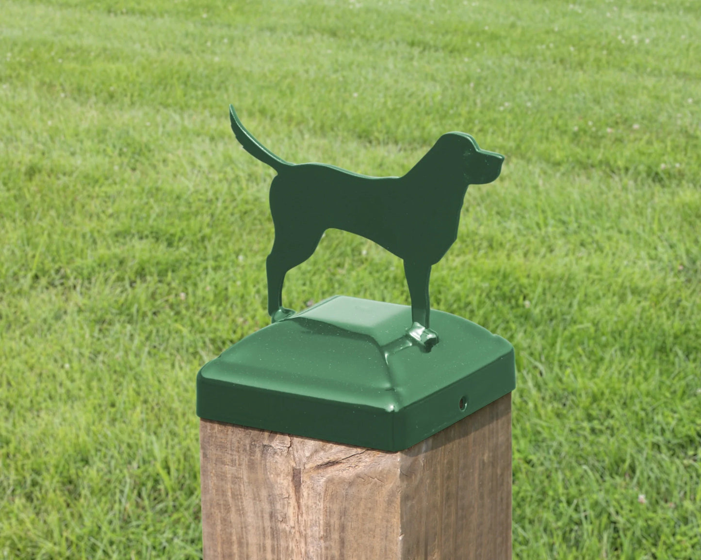 Hand made 6X6 Labrador Retriever Post Cap (5.5 x 5.5 Post Size) Veteran Made 🇺🇸