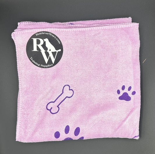 Microfiber absorbent dog towel