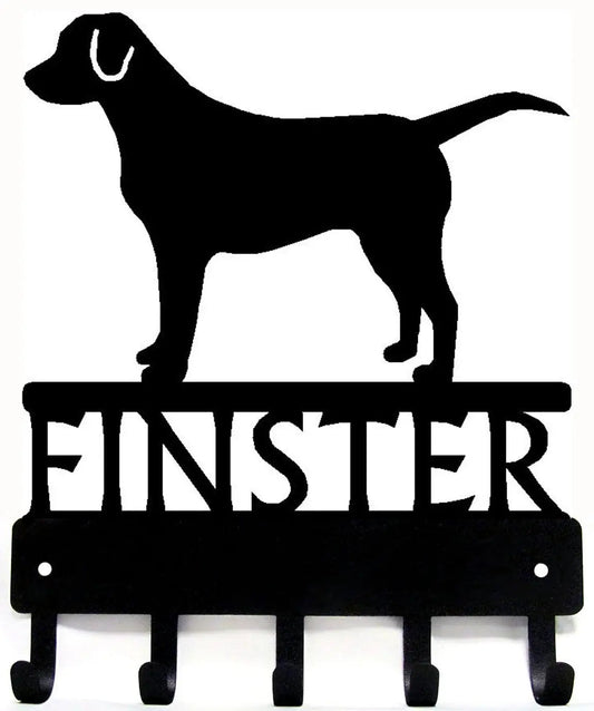 Labrador Retriever Personalized Name Dog Key Rack/ Leash Hanger