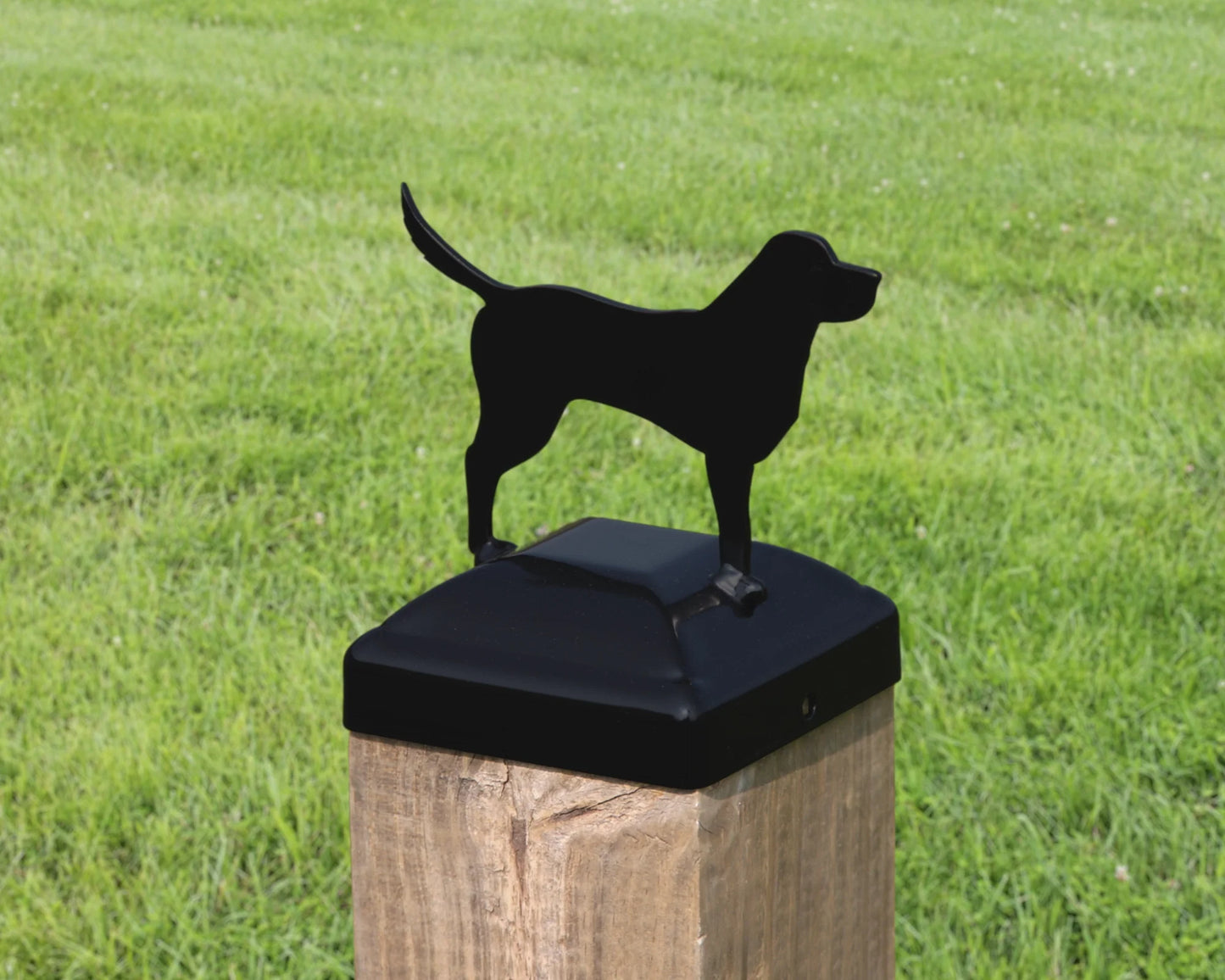 Hand made 6X6 Labrador Retriever Post Cap (5.5 x 5.5 Post Size) Veteran Made 🇺🇸