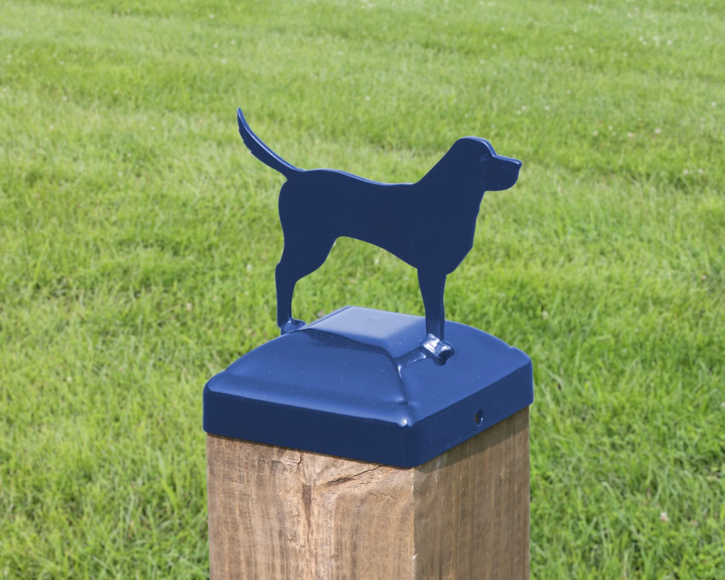 Hand made 6X6 Labrador Retriever Post Cap (5.5 x 5.5 Post Size) Veteran Made 🇺🇸