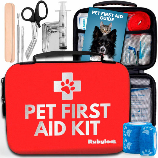 Pet First Aid Kit for Dogs with Vet-Approved Essentials