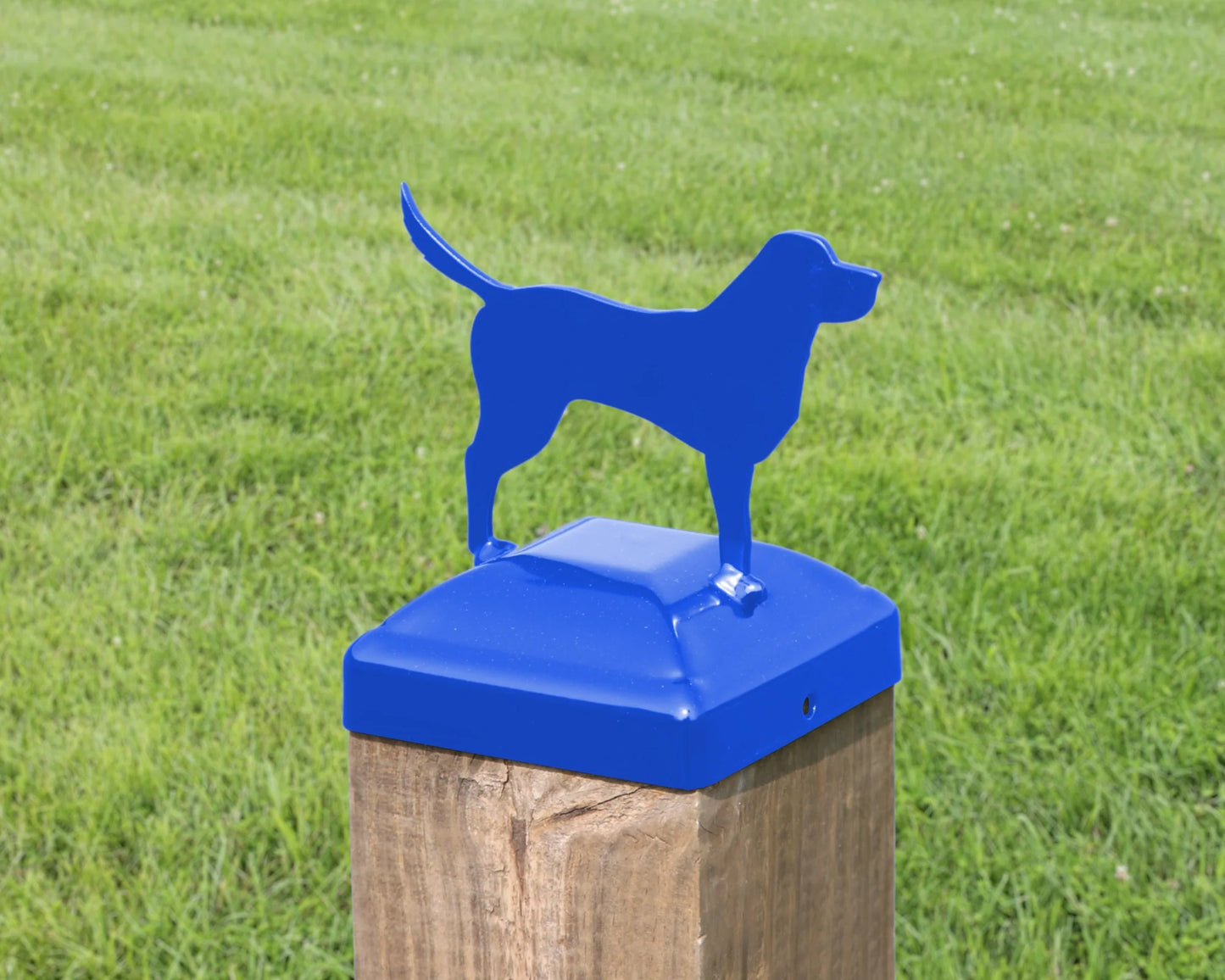 Hand made 6X6 Labrador Retriever Post Cap (5.5 x 5.5 Post Size) Veteran Made 🇺🇸