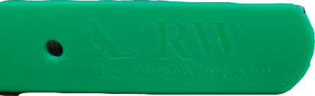 Retrieverworx green collar for retriever training