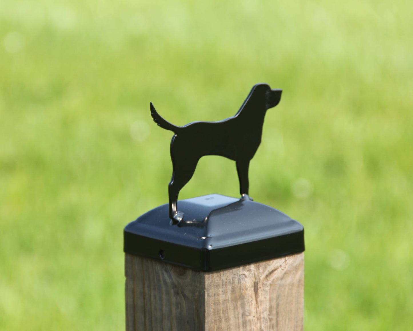 Hand made 6X6 Labrador Retriever Post Cap (5.5 x 5.5 Post Size) Veteran Made 🇺🇸