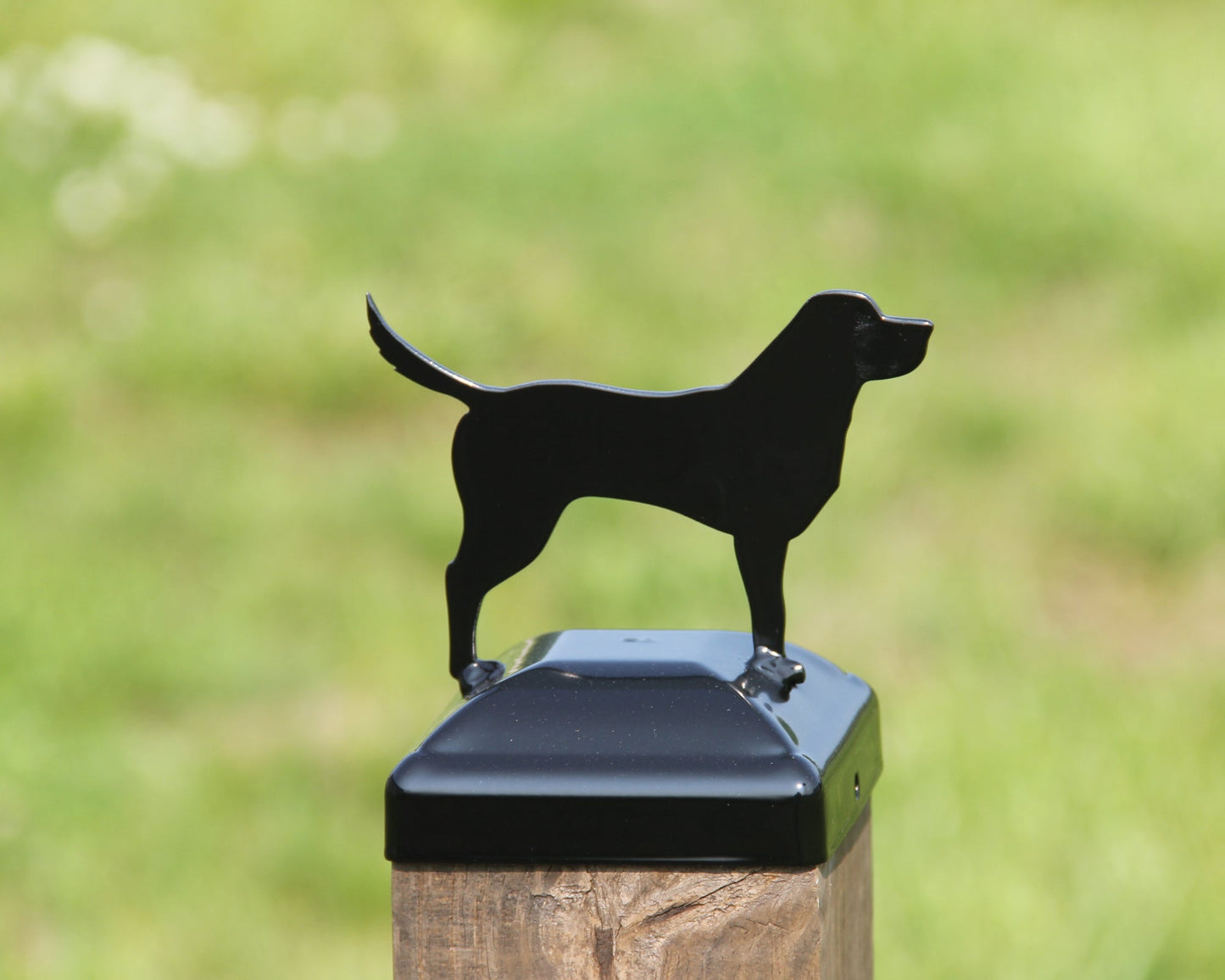 Hand made 6X6 Labrador Retriever Post Cap (5.5 x 5.5 Post Size) Veteran Made 🇺🇸