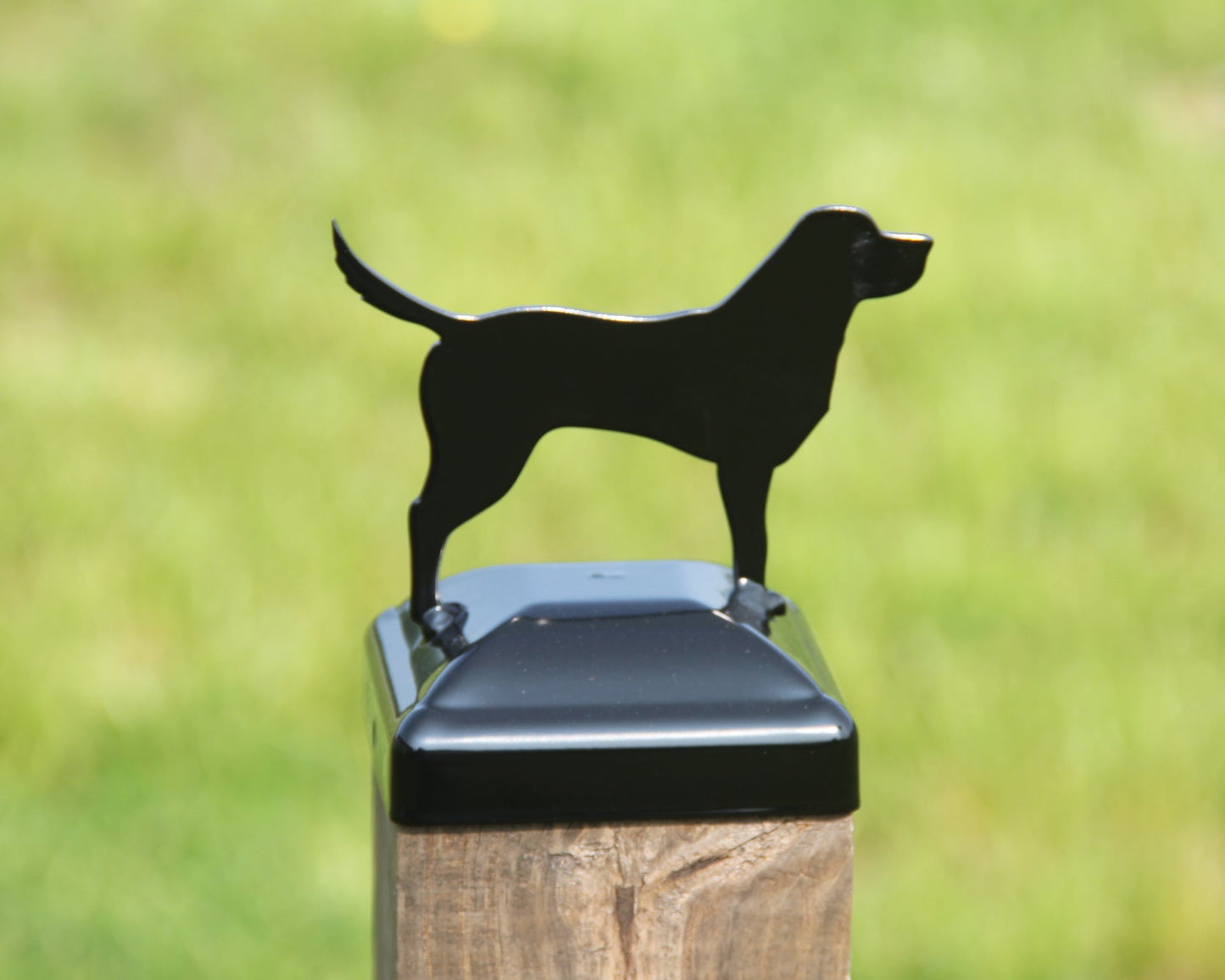 Hand made 6X6 Labrador Retriever Post Cap (5.5 x 5.5 Post Size) Veteran Made 🇺🇸