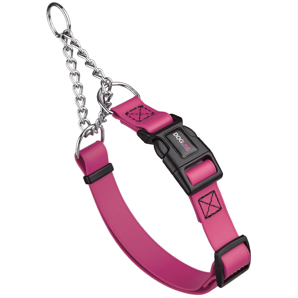 Martingale Collar with Quick Release Buckle pink
