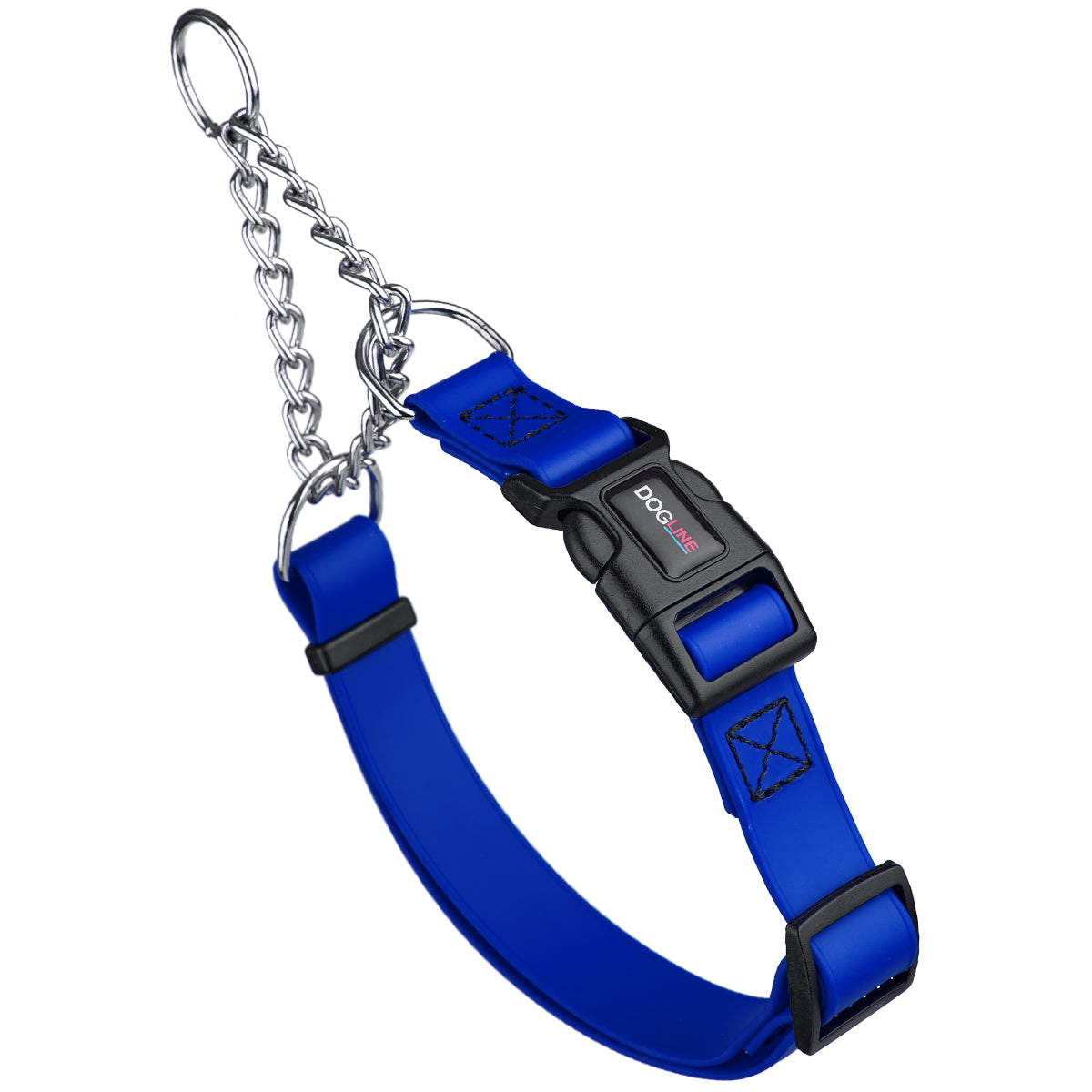 Martingale Collar with Quick Release Buckle royal blue