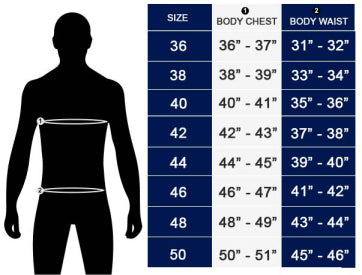 Retrieverworx handlers jacket size chart 2
